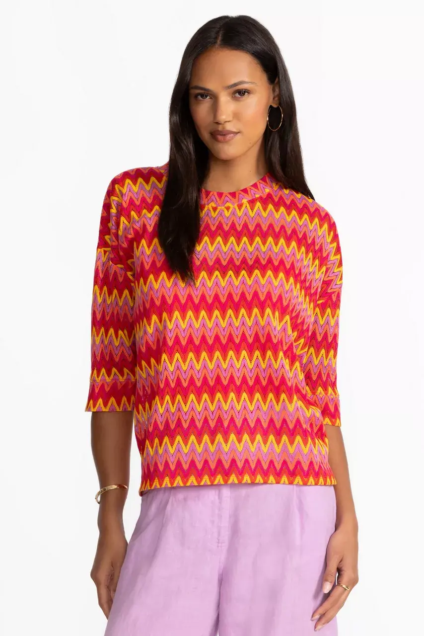 johnny was ARDEN OVERSIZED BLOUSE Sherbert