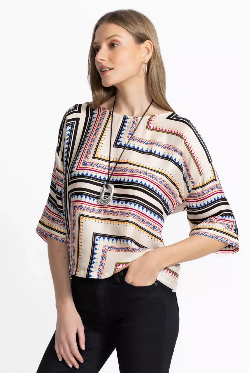 Johnny Was ARDEN OVERSIZED BLOUSE Zadie