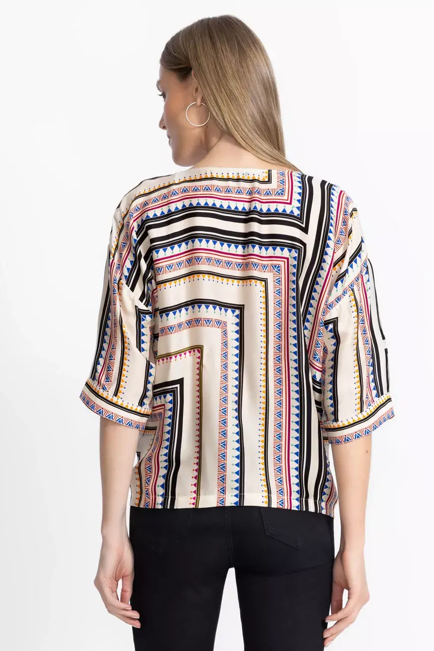 Johnny Was ARDEN OVERSIZED BLOUSE Zadie