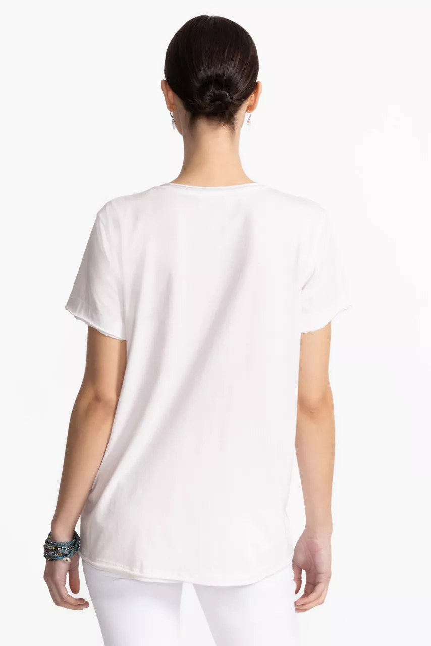 Johnny Was ARIZONA EVERYDAY TEE White