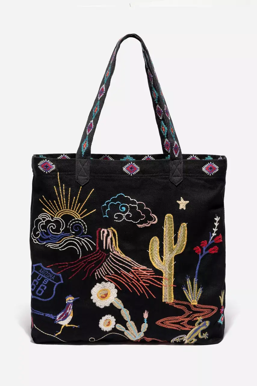 Johnny Was Arizona Everyday Tote Black