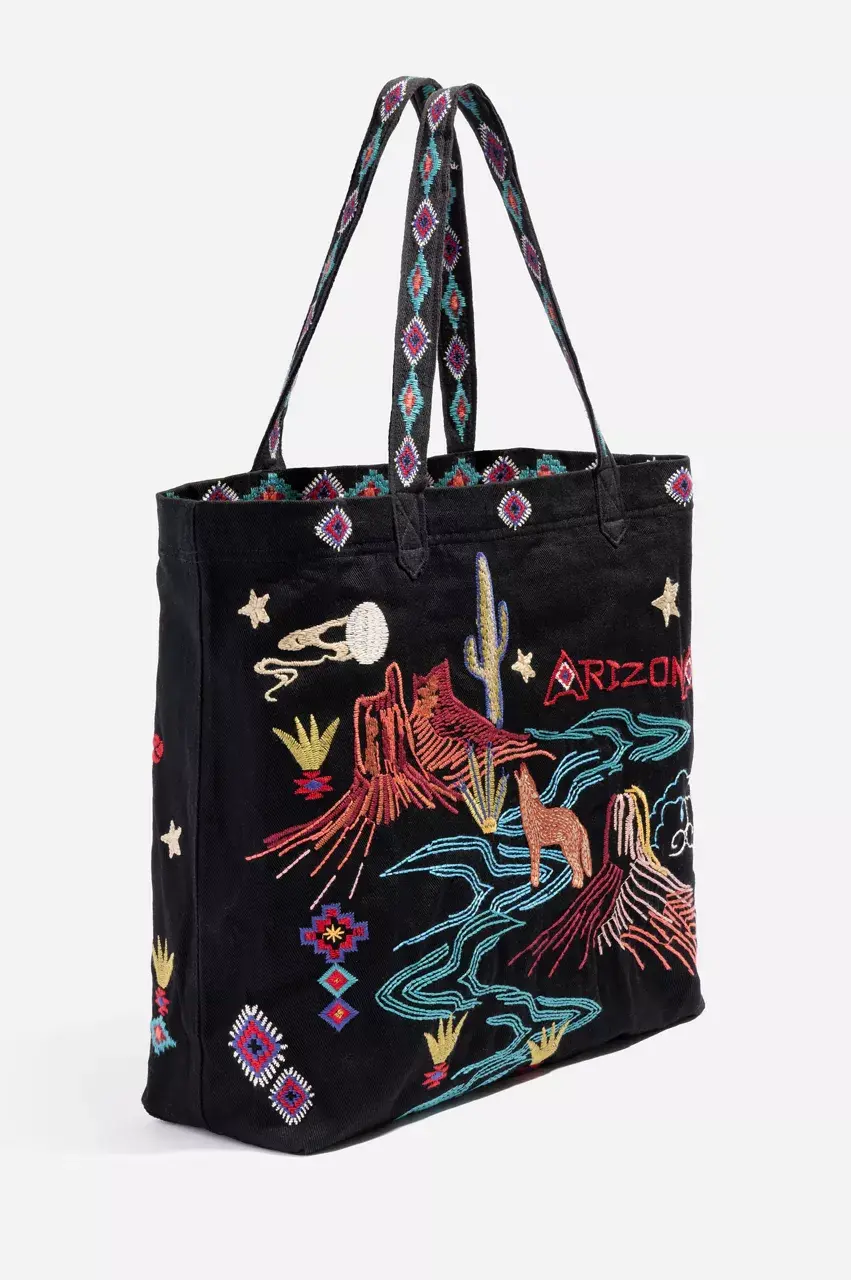 Johnny Was Arizona Everyday Tote Black