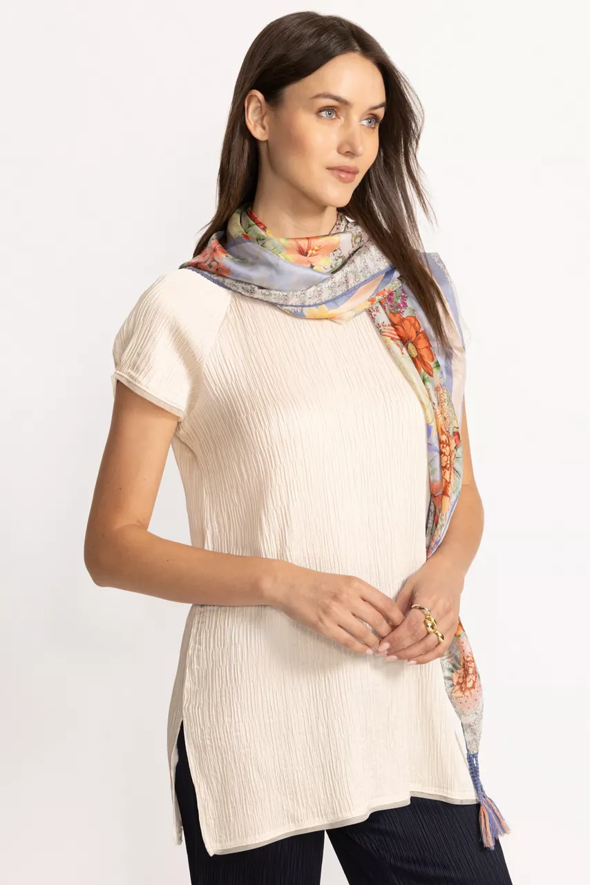 Johnny Was ASTERIA SILK SCARF Asteria