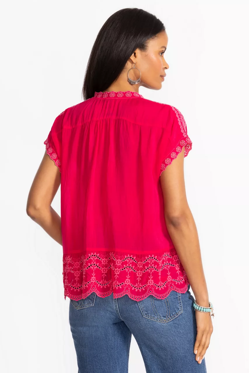 Johnny Was ASTRUD BLOUSE Jazzy