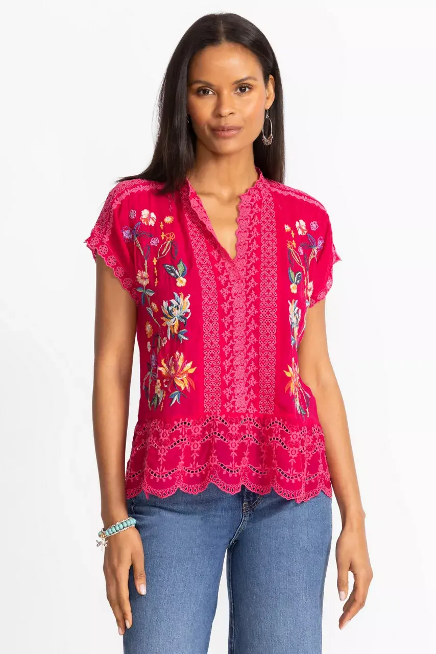 johnny was ASTRUD BLOUSE Jazzy