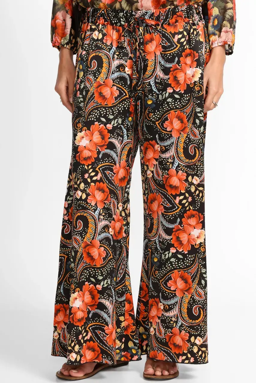 Johnny Was AXELLE WIDE LEG PANT Leto