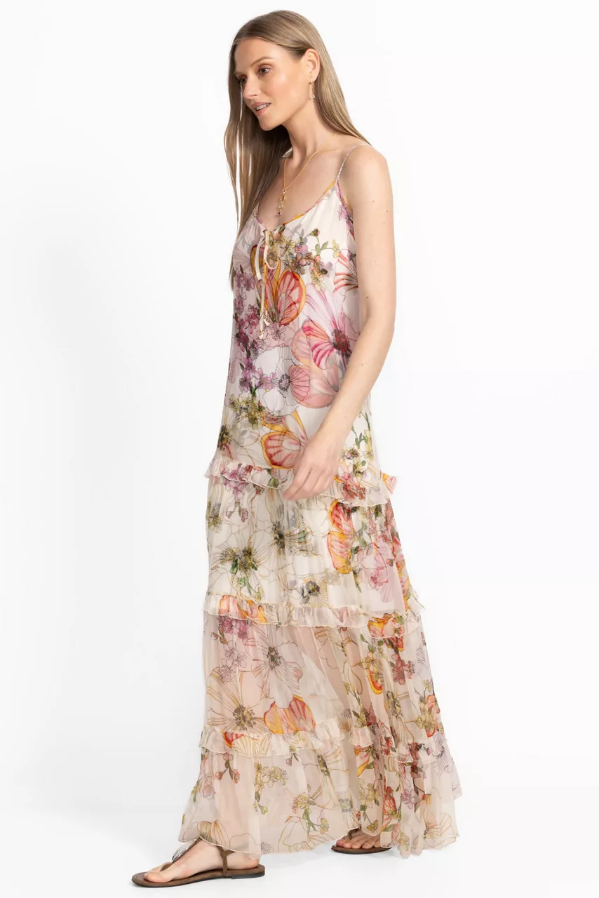 Johnny Was BAILEY TIERED MAXI DRESS Rosabelia