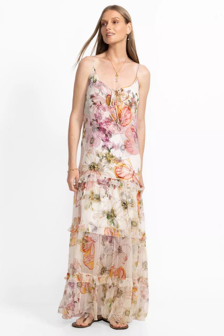 Johnny Was BAILEY TIERED MAXI DRESS Rosabelia
