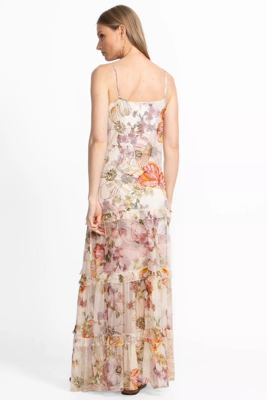 Johnny Was BAILEY TIERED MAXI DRESS Rosabelia