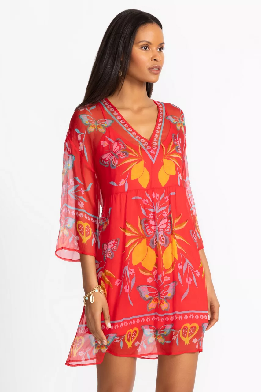 Johnny Was BARBARA MINI DRESS Ekaterina