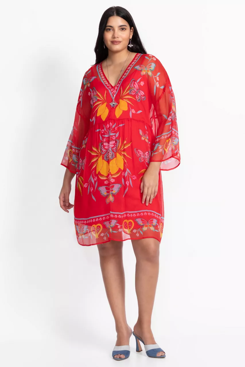 Johnny Was BARBARA MINI DRESS Ekaterina