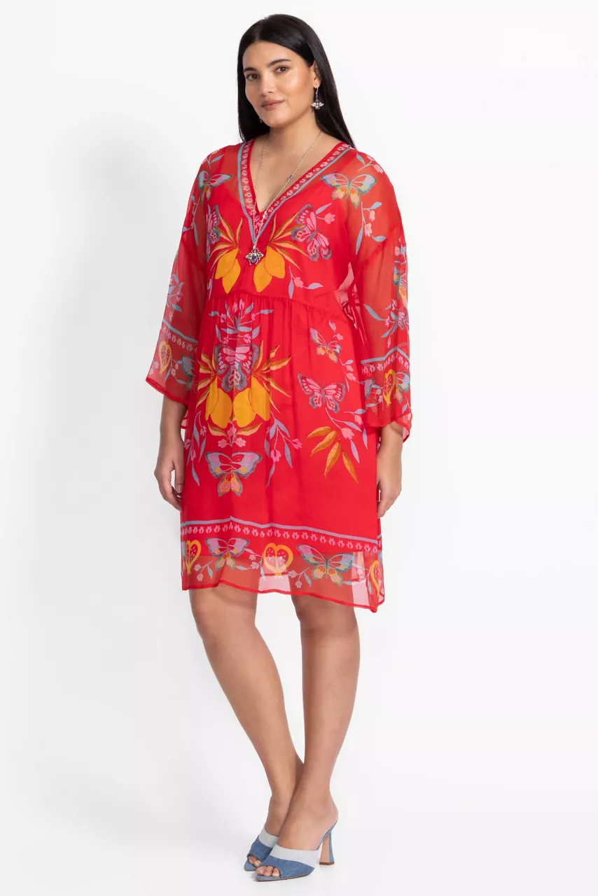 Johnny Was BARBARA MINI DRESS Ekaterina