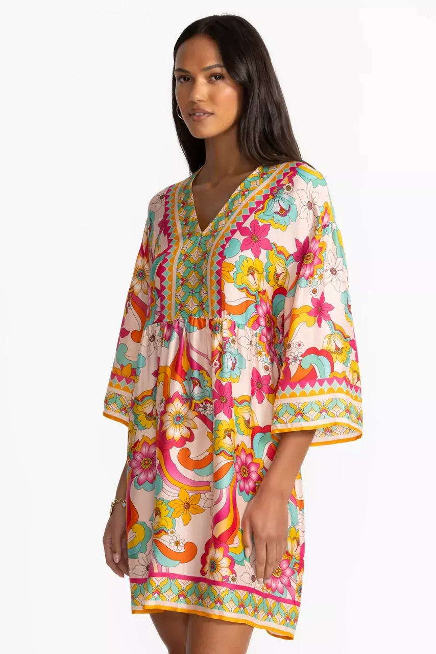 Johnny Was BARBARA MINI DRESS Prismatic Dream