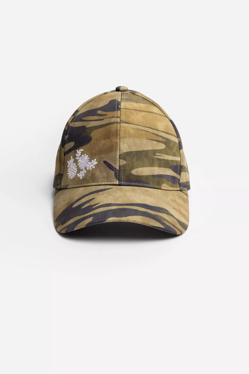 Johnny Was BEE ACTIVE BASEBALL HAT Molly Camo