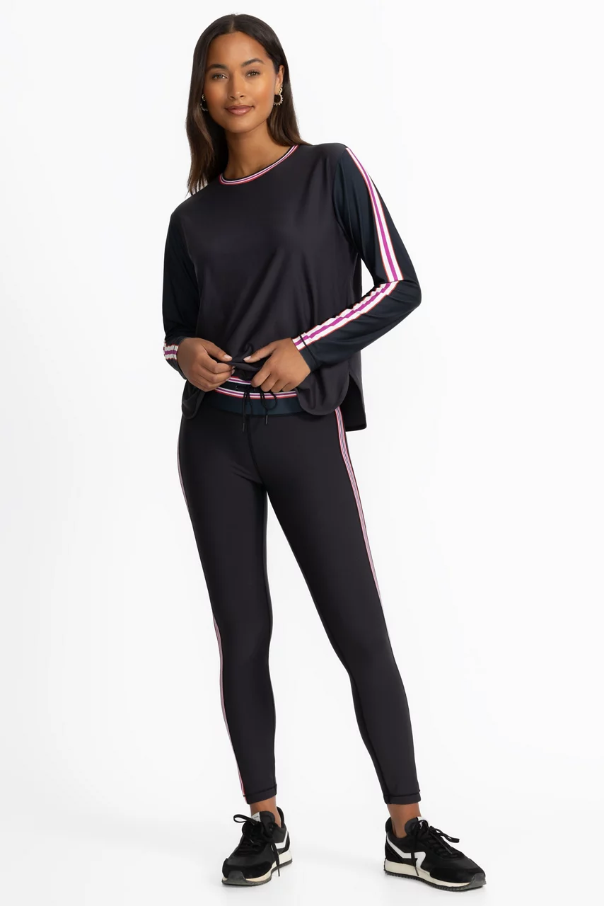 Johnny Was BEE ACTIVE DRAWSTRING LEGGING Siera