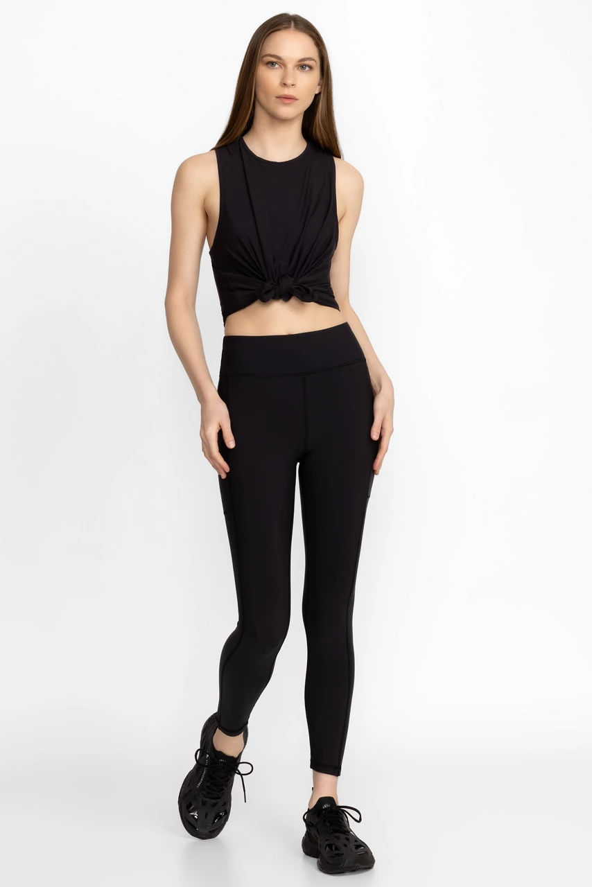 johnny was Bee Active Legging With Pockets Black