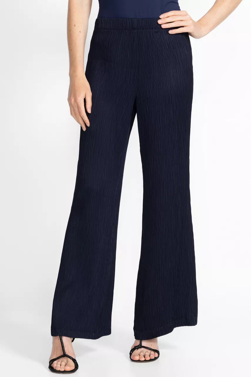 Johnny Was BELLA FLARE PANT Midnight Blue