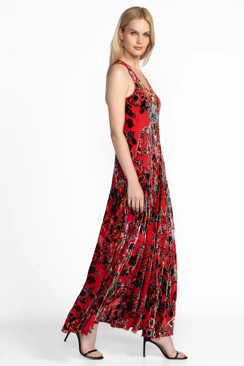 Johnny Was BIAS DRESS Bobcat Forest