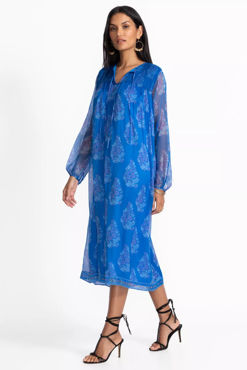 Johnny Was BLAIRE MIDI DRESS Carolyne