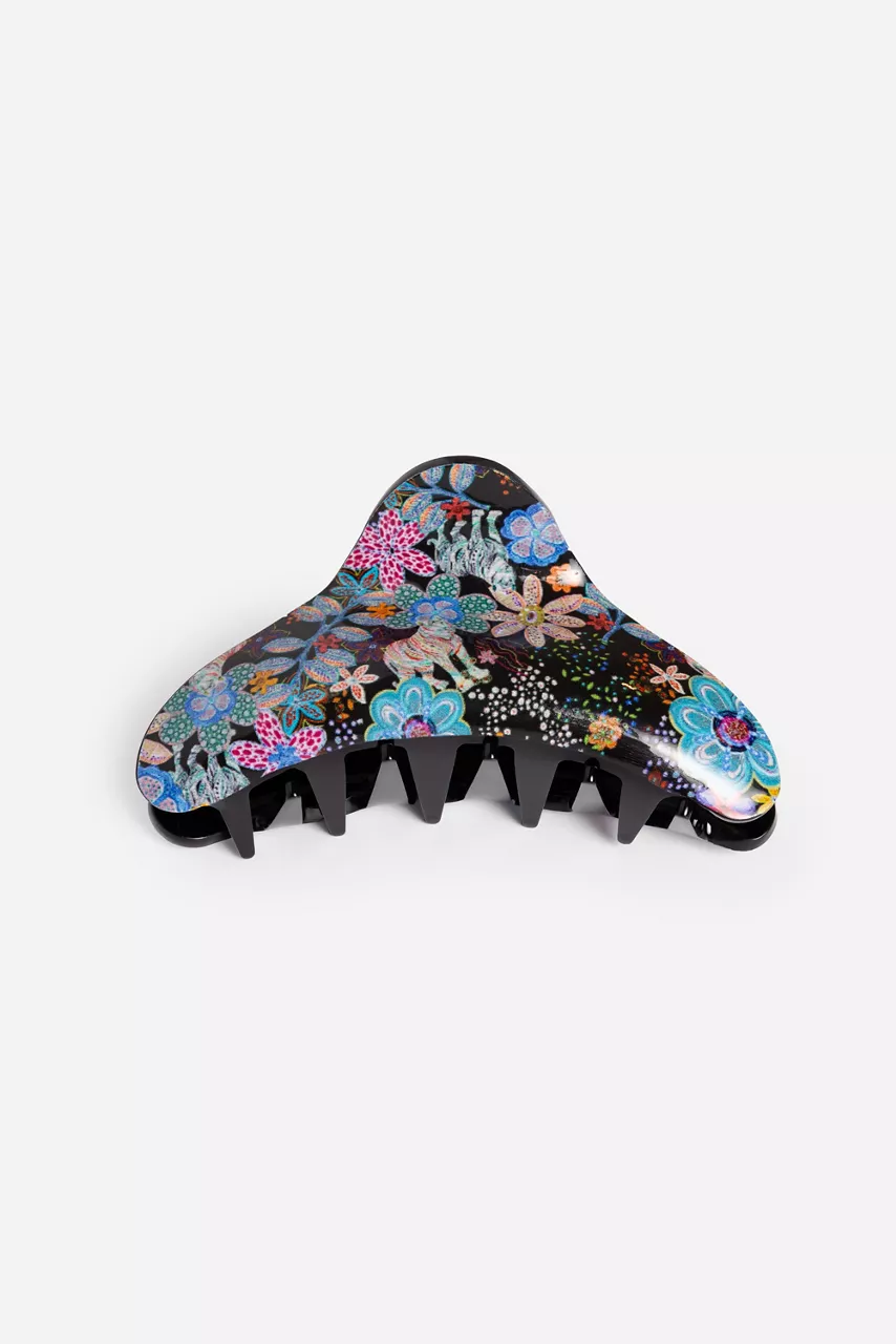 Johnny Was CAETANA HAIRCLIP Caetana Allover Print