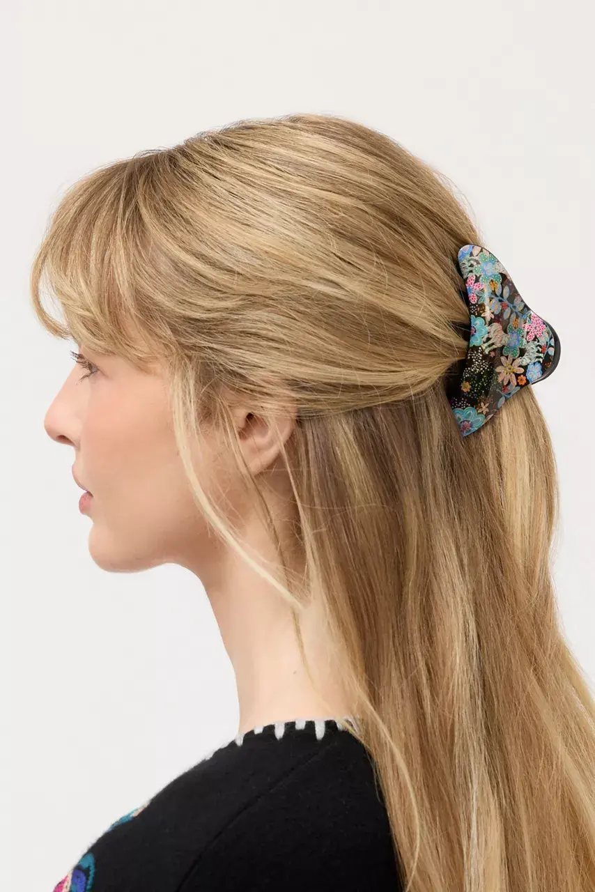 Johnny Was CAETANA HAIRCLIP Caetana Allover Print