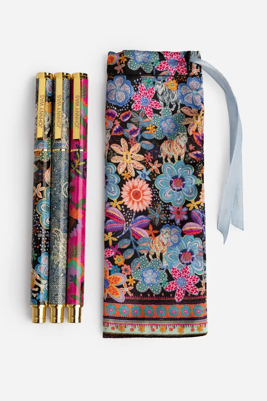 Johnny Was CAETANA PEN SET Caetana Allover Print