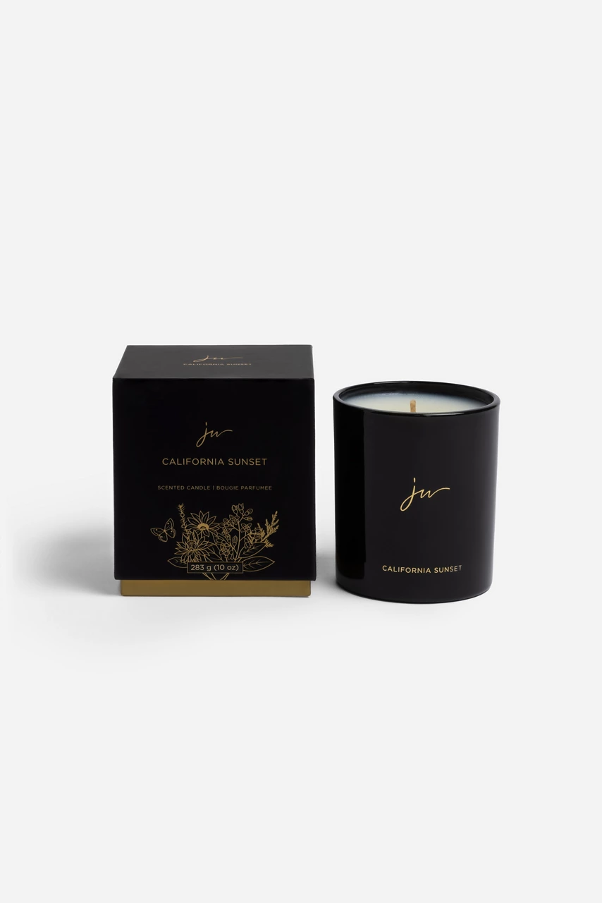 Johnny Was CALIFORNIA SUNSET CANDLE 10 OZ Black
