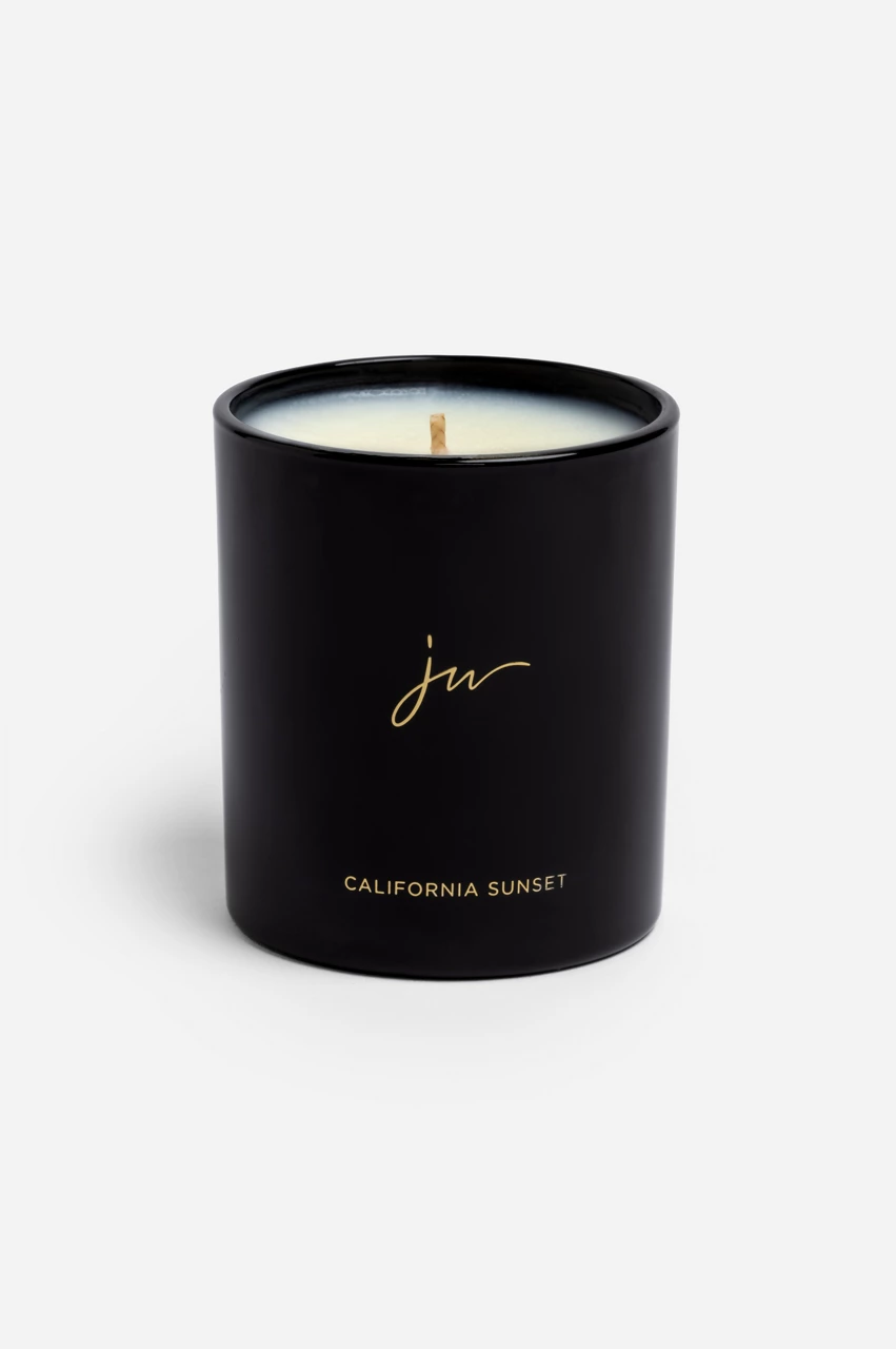 johnny was CALIFORNIA SUNSET CANDLE 10 OZ Black