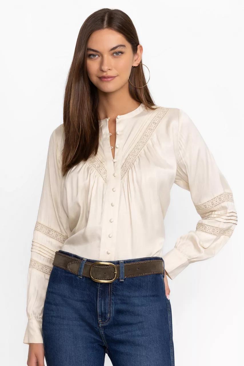 Johnny Was CATENA ITALIAN SUEDE BELT Olive Green