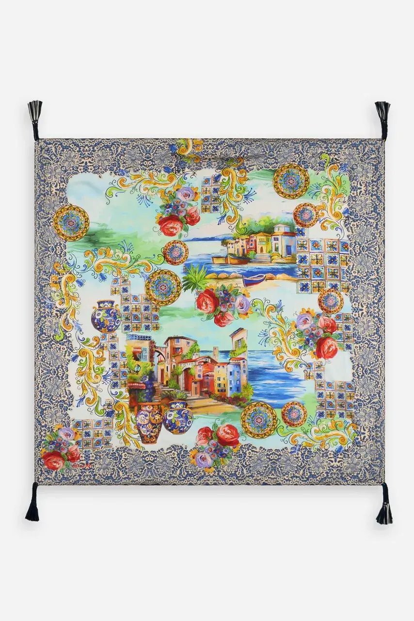 johnny was CHRISTY SILK SCARF Christy Scarf