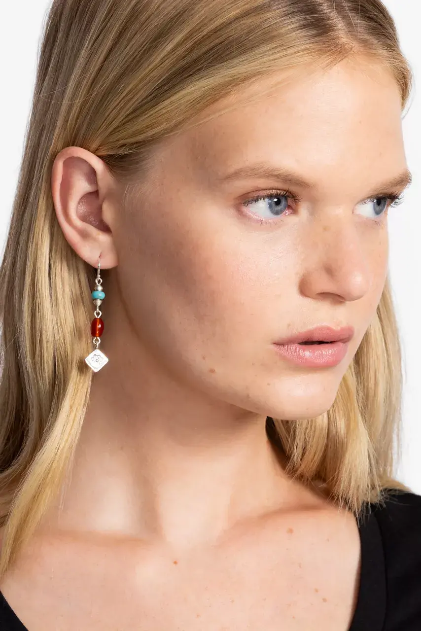 Johnny Was COOL SUMMER DANGLE EARRINGS Assorted