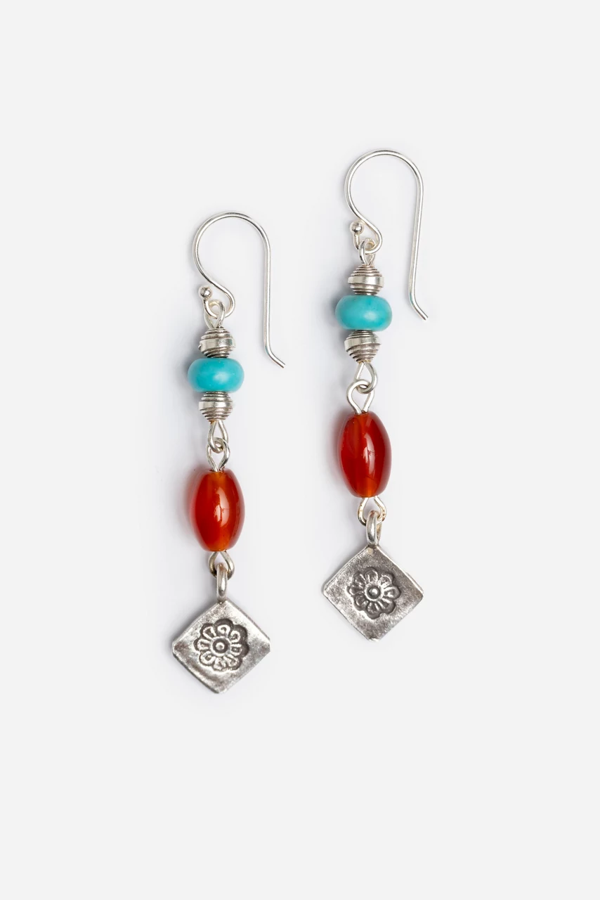 johnny was COOL SUMMER DANGLE EARRINGS Assorted