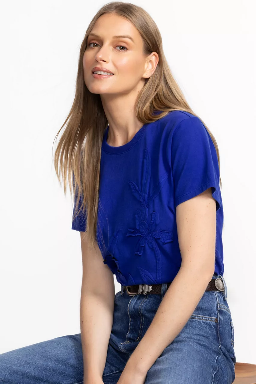 johnny was CREW NECK TEE Bluing