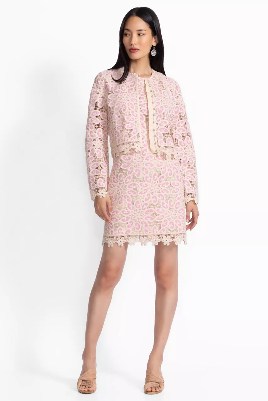 Johnny Was DARCY MINI DRESS Pink