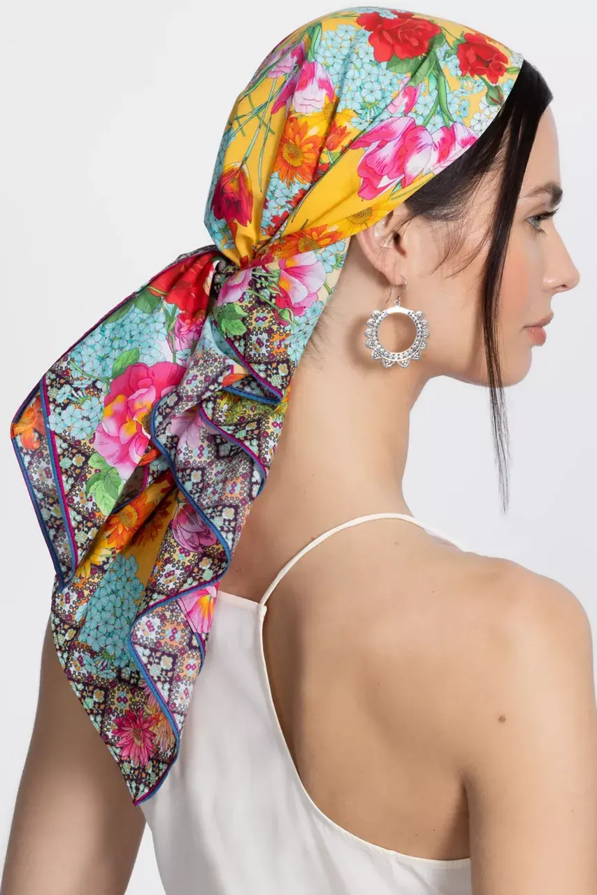 Johnny Was DELITE HEAD SCARF Delite