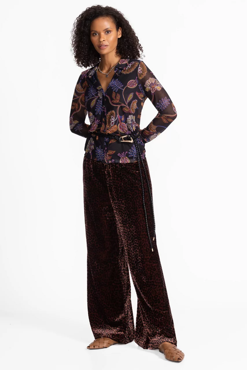 Johnny Was DEVIN BUTTON DOWN SHIRT Ginnie