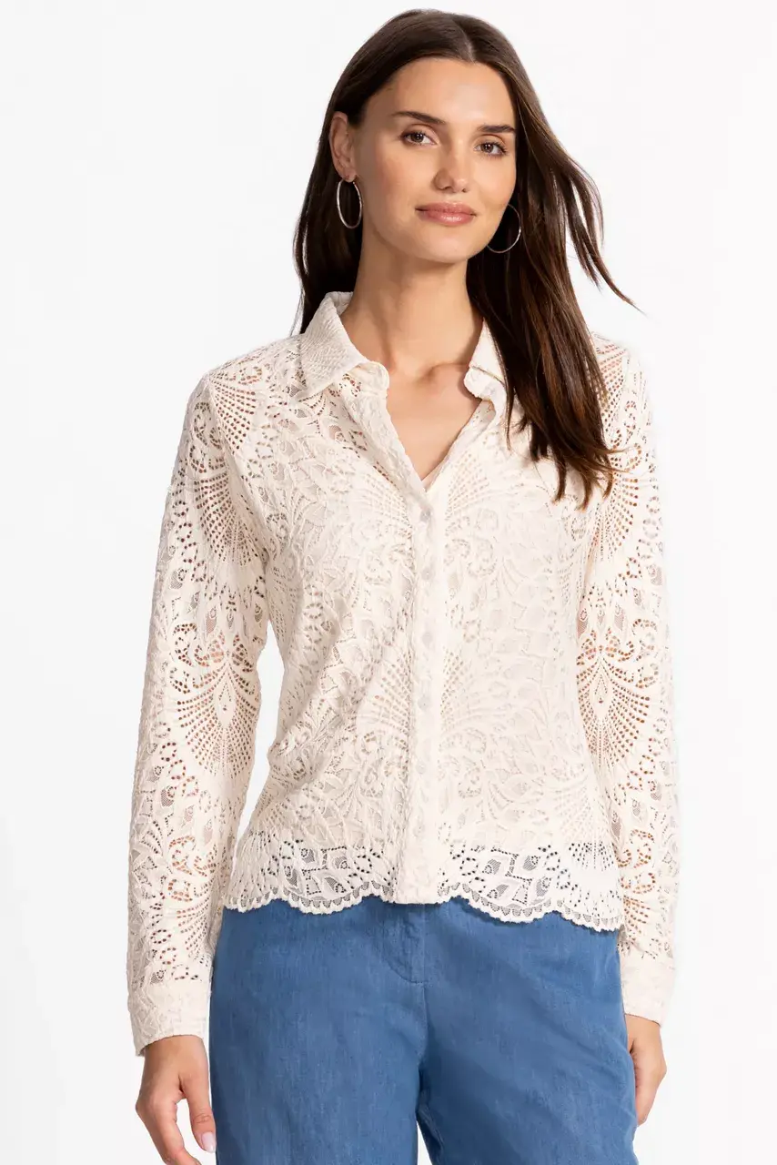 johnny was DEVIN BUTTON DOWN SHIRT Natural