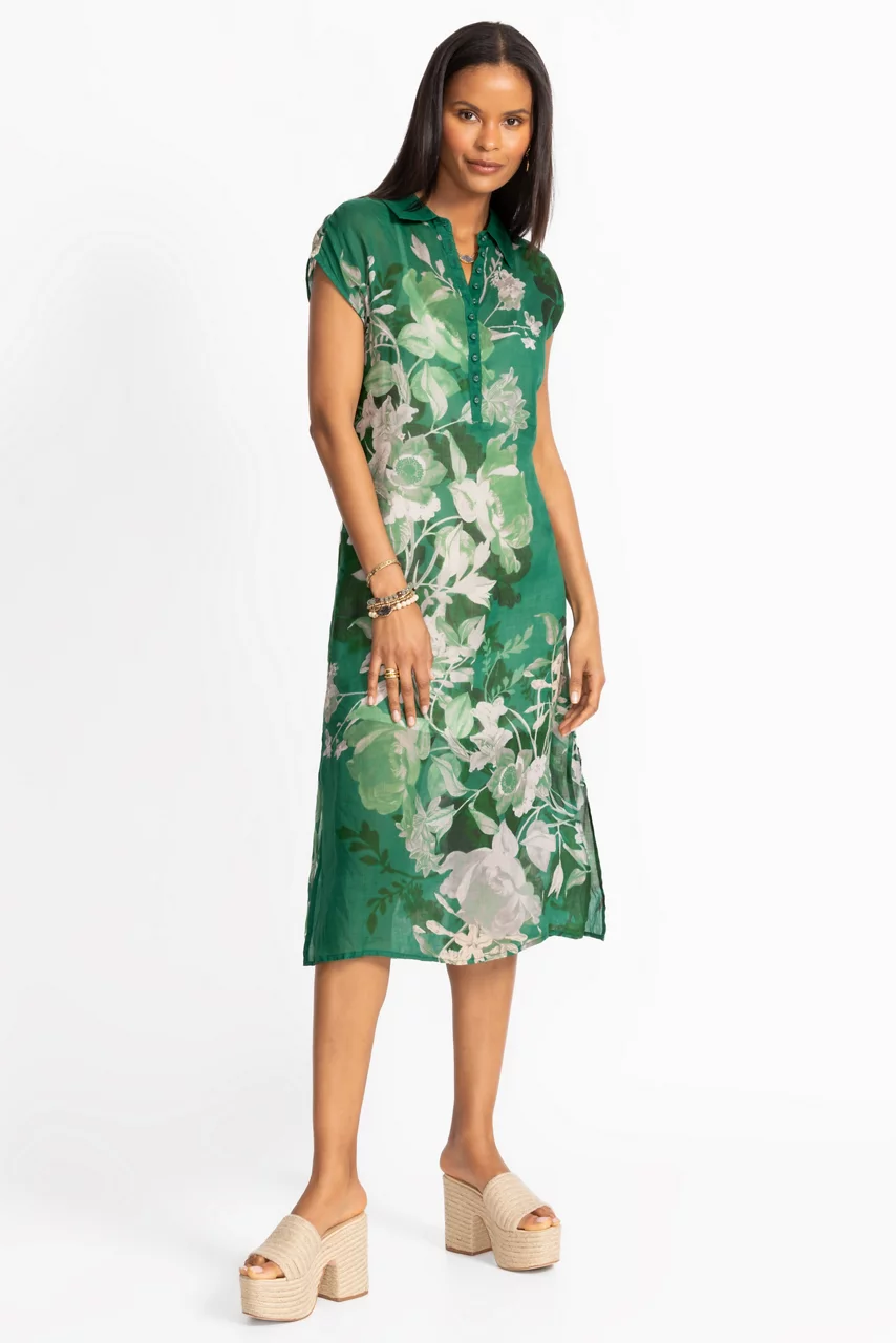 Johnny Was DOLMAN SHIRT DRESS Ezze