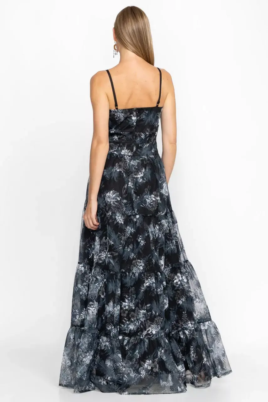 Johnny Was Dreamer Embroidered Maxi Dress Multi