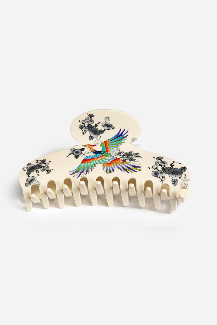 Johnny Was DREAMER GARDEN HAIRCLIP Dreamer Ivory