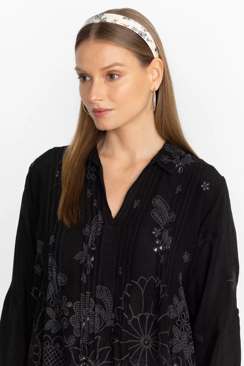 Johnny Was DREAMER GARDEN HEADBAND Dreamer Ivory