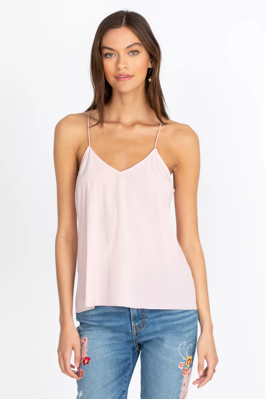 Johnny Was EDIE CAMI TOP Blush