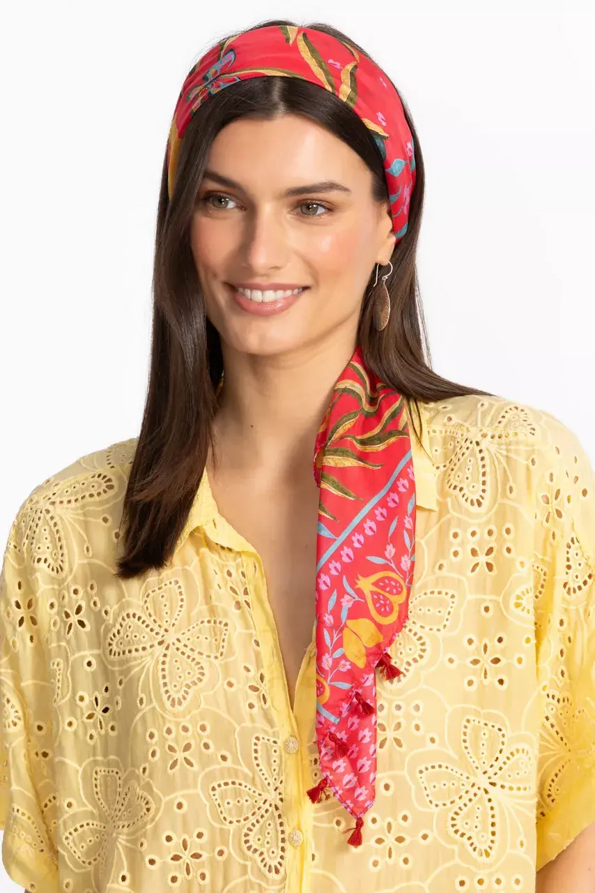 Johnny Was EKATERINA SILK SCARF Ekaterina