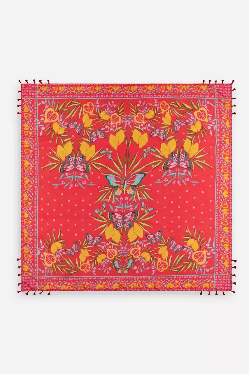 johnny was EKATERINA SILK SCARF Ekaterina