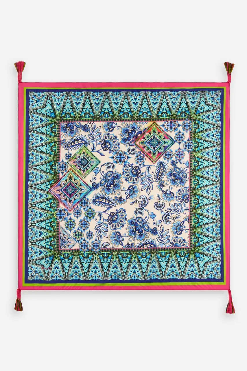 johnny was ELAINE SILK SCARF Elaine