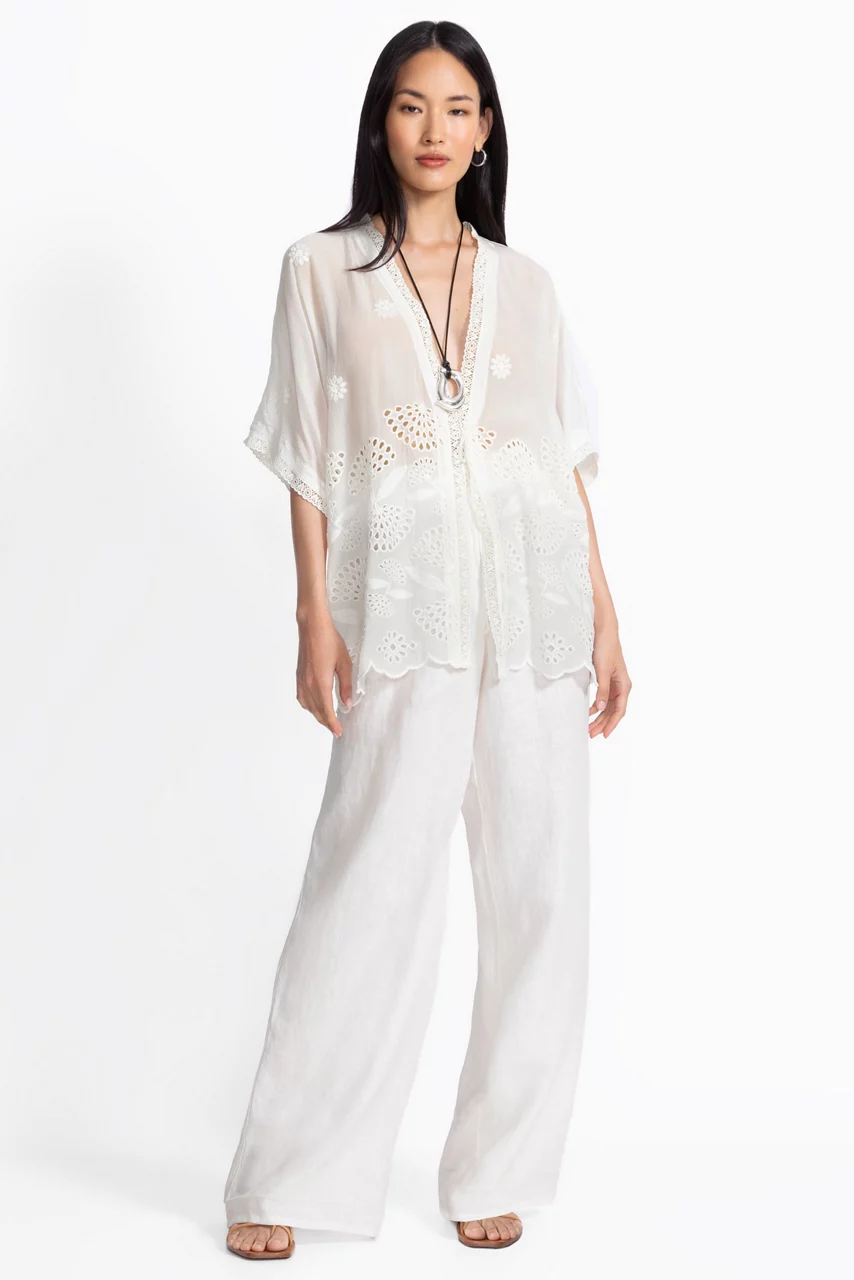 Johnny Was ELIJAH KIMONO White