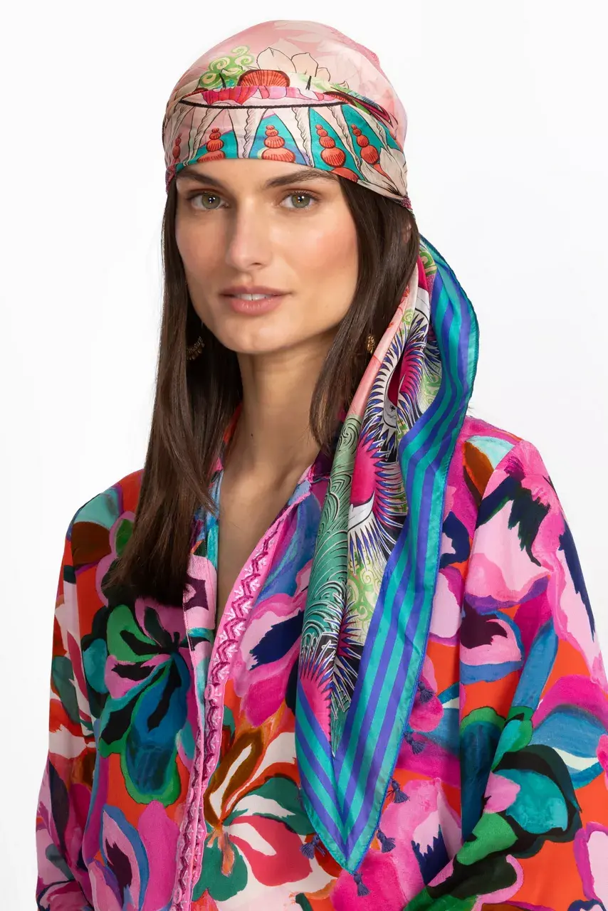 Johnny Was EMILY SILK SCARF Emily