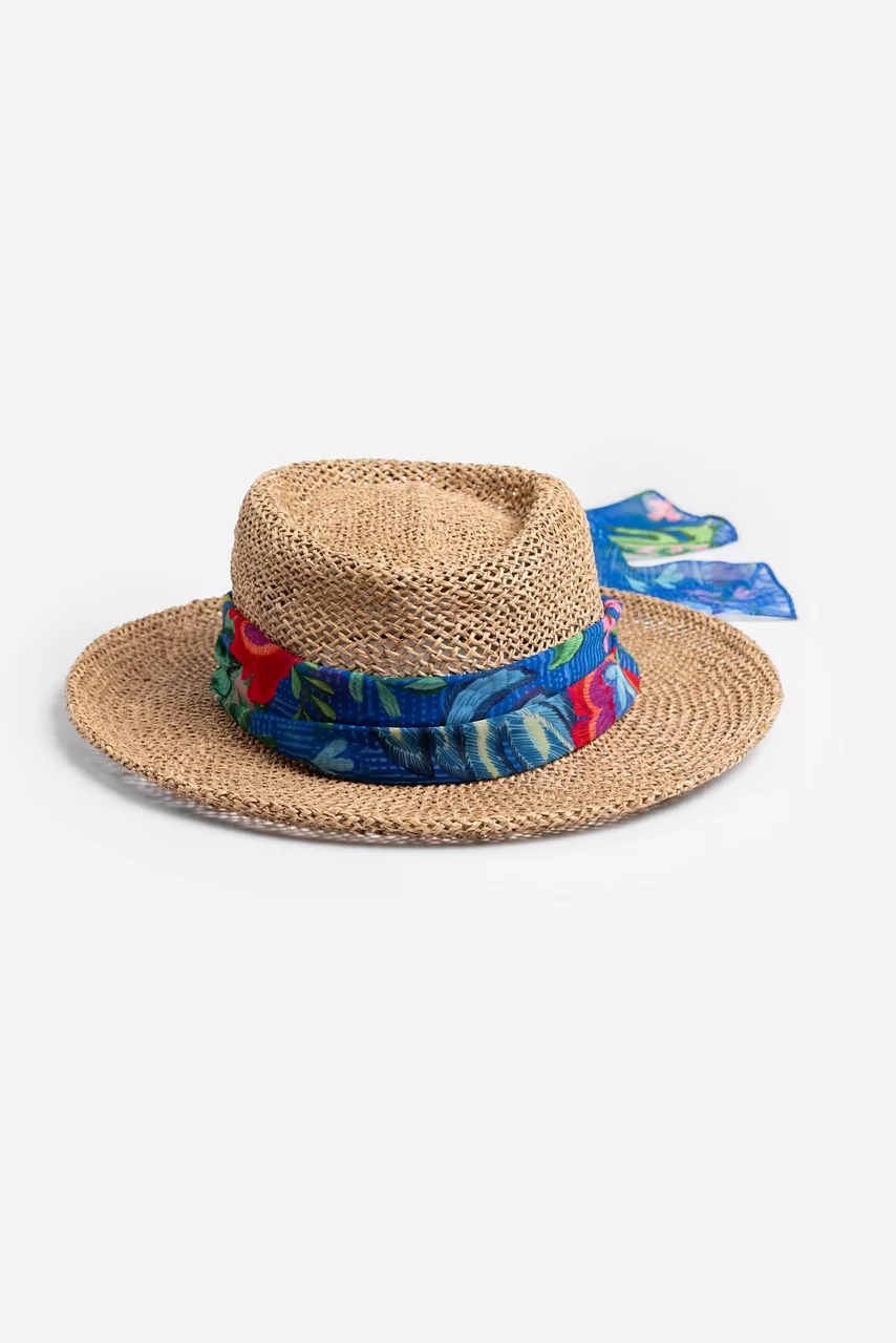 Johnny Was ETNA BEACH HAT Water Rumba