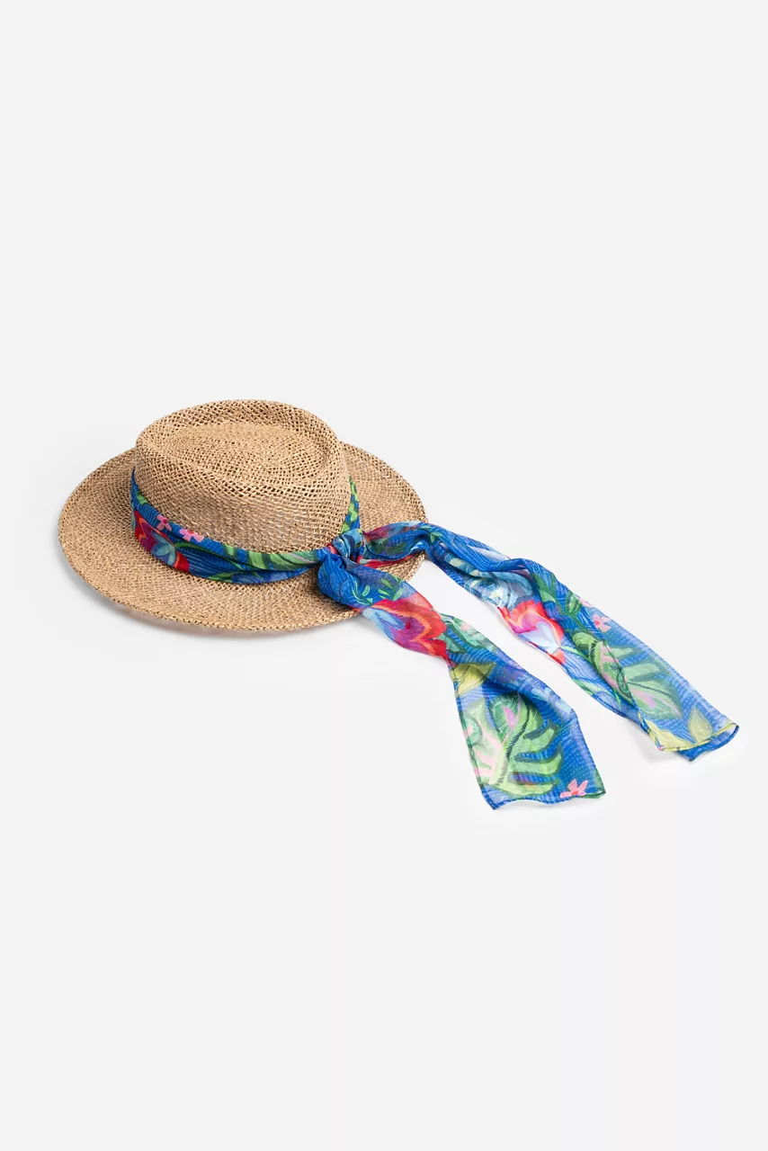 Johnny Was ETNA BEACH HAT Water Rumba