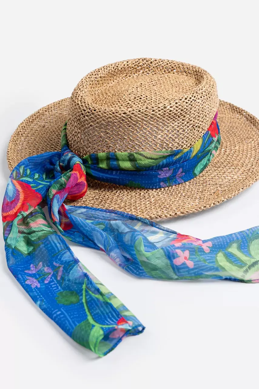 Johnny Was ETNA BEACH HAT Water Rumba